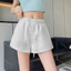 Quần Short Nữ Dáng Ngắn Túi Chéo Cạp Cao Tôn Dáng Phối Dây Rút Chất Nỉ Mềm Mịn Hàng Đẹp [MYN91]