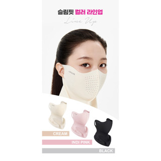 AIRMUSE UV Protection Mask – Khẩu Trang Chống Nắng V-Line Slim Fit, Che Cổ 360°, 134 Lỗ Thoáng Khí Siêu Mát