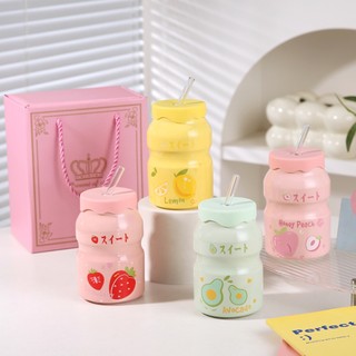 Ly Sứ Trái Cây Dễ Thương – Ly Đựng Trái Cây Đẹp – Quà Tặng Ý Nghĩa Cho Người Yêu, Bạn Bè, Người Thân