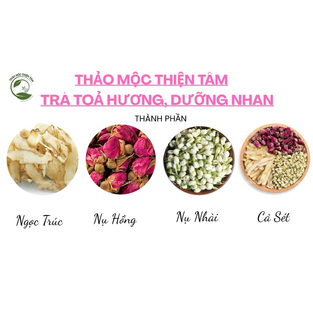 Trà Toả Hương Thơm Từ Bên Trong, Mua 30 Gói Tặng Ngay 3 Gói Và Tặng Thêm 1 Gói Trà Khác Loại Bất Kỳ - Thảo Mộc Thiện Tâm
