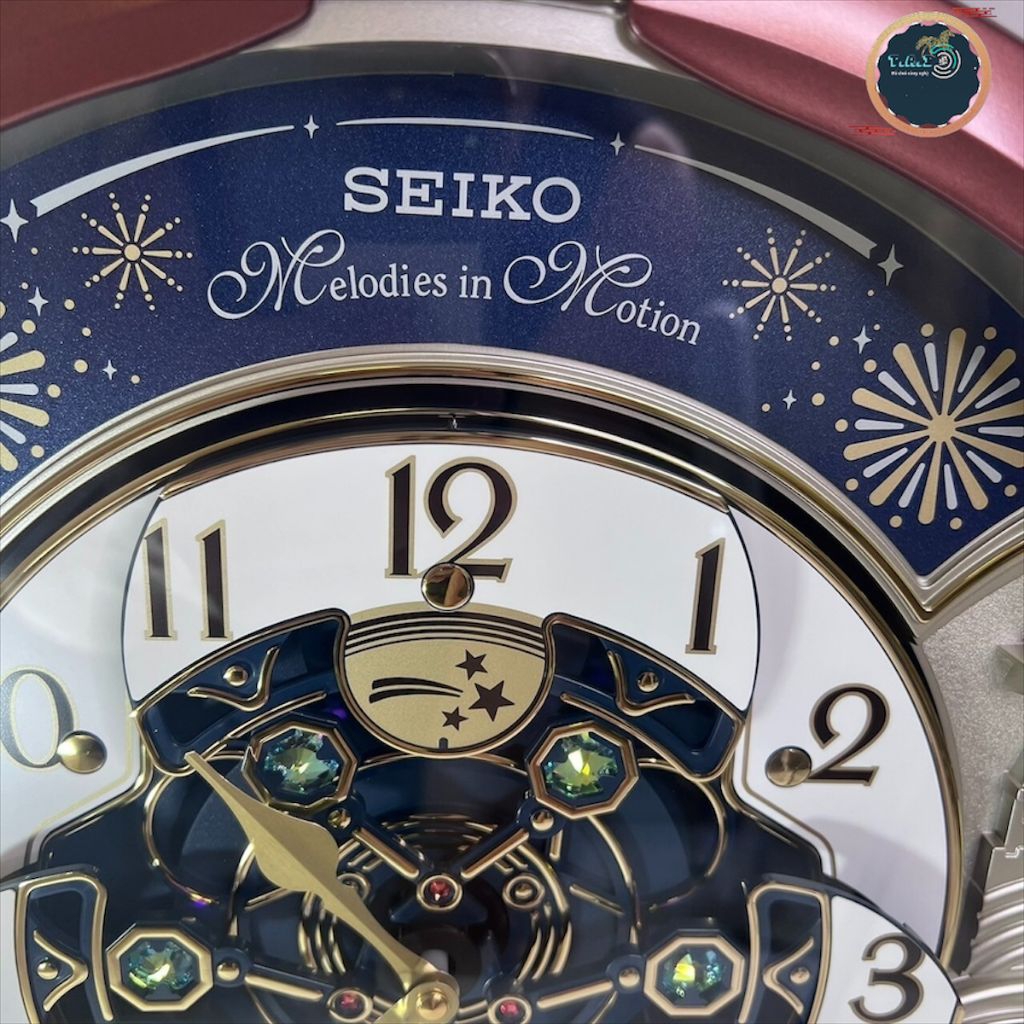 Đồng hồ treo tường SEIKO RE601B - Kỷ niệm 30 năm Karakuri 🇯🇵