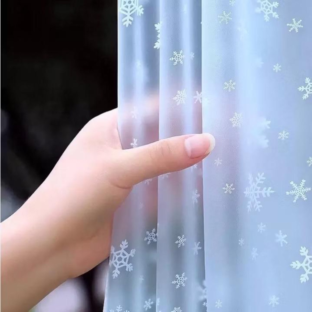 Bộ áo mưa hoa tuyết -áo chui đầu, Bộ áo mưa chất liệu cao cấp chống thấm tuyệt đối