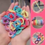 Set 500 Chun Cột Tóc Trơn Đa Sắc Màu Dễ Thương Cho Bé - Phụ Kiện Thời Trang Bé Gái