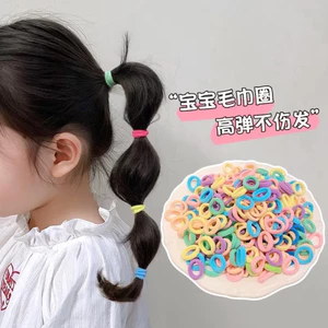 Set 500 Chun Cột Tóc Trơn Đa Sắc Màu Dễ Thương Cho Bé - Phụ Kiện Thời Trang Bé Gái