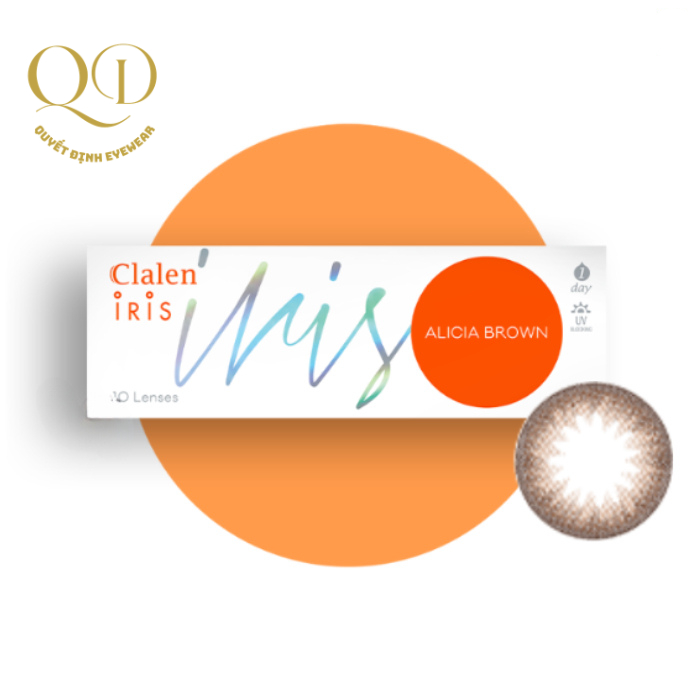 Clalen Iris 1Day – Kính áp tròng dùng 1 ngày, chiếc