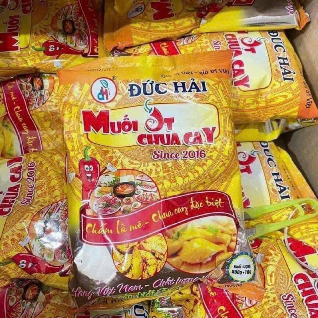 Muối bột canh chua cay Đức Hải 500gr đậm vị siêu ngon Gia Vị Đường