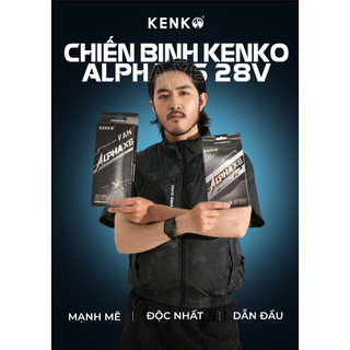 Áo Điều Hòa KENKO ALPHA X6 2026 - Pin Turbo 28V Siêu Mạnh - Chống Nước IPX4 [BH 12 Tháng]