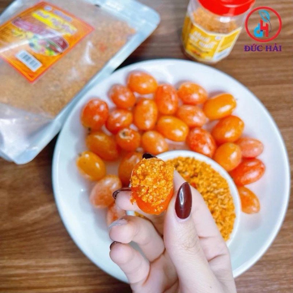 Muối tôm Tây Ninh Đức Hải 500g hạt to siêu thơm ngon Gia Vị Cay