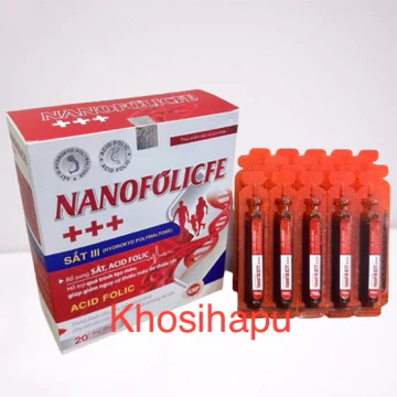Siro Bổ máu III bổ sung sắt và acid folic Inulin Vitamin giảm nguy cơ thiếu máu cho cơ thể phục hồi sức khoẻ