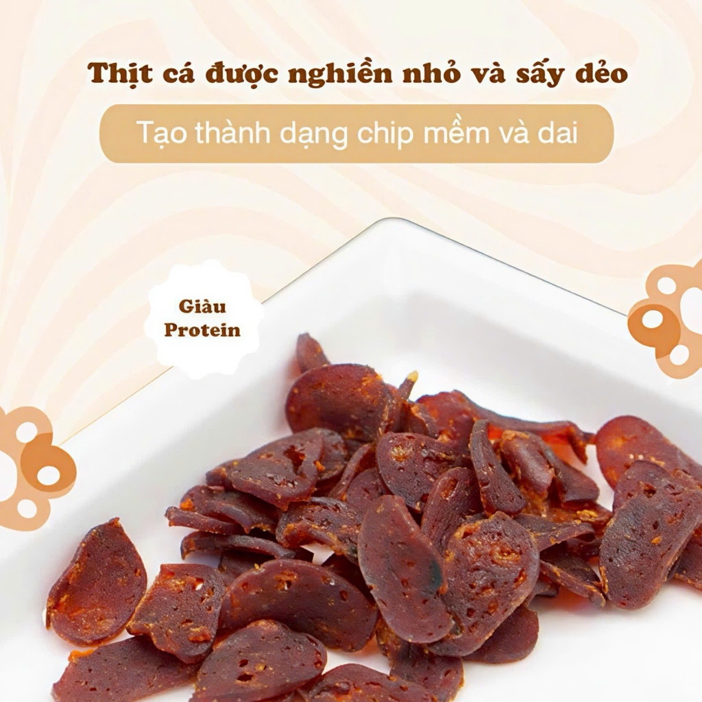 Chip cá ngừ cho mèo 30g Cattyman