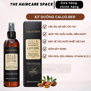 [Chính Hãng] Xịt dưỡng gỡ rối, mềm mượt, phục hồi tóc COLLAGEN Hair Repair Essence Lotion Caluo.Ber - 300ml/chai