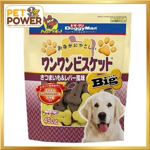 Bánh quy vị gan và khoai lang Doggyman 450g cho chó