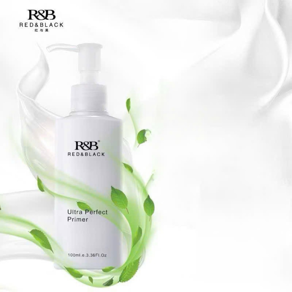 Kem lót R&B Red & Black Ultra Perfect Primer 100ml – Làm mịn da, che lỗ chân lông, giữ nền lâu trôi