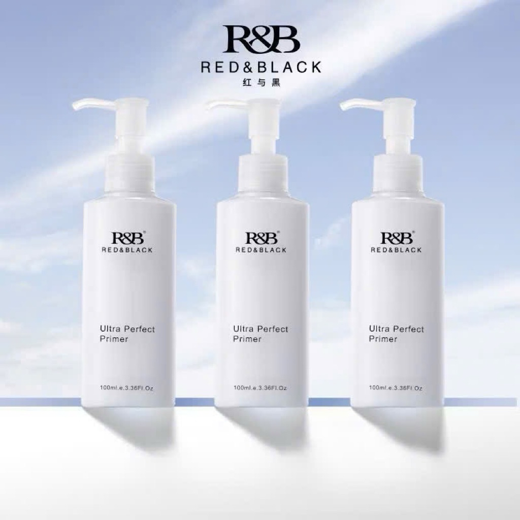 Kem lót R&B Red & Black Ultra Perfect Primer 100ml – Làm mịn da, che lỗ chân lông, giữ nền lâu trôi