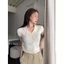 Áo LEN POLO CỔ SEN Nữ hàng Quảng Châu tay ngắn, cộc tay màu PASTEL [𝗦𝗮̆̃𝗻 𝗦𝗵𝗶𝗽] 𝗠𝘆𝗮 𝗛𝗮𝗻𝗼𝗶 Freesize <60kg