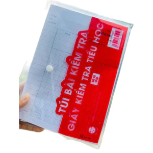 SÉT 50 TỜ ĐÔI GIẤY KIỂM TRA CẤP 1 ÔLY HẢI TIẾN HÀNG LOẠI 1- GIẤY 4 Ô LY CHỐNG LOÁ MẮT CHO BÉ LÀM BÀI