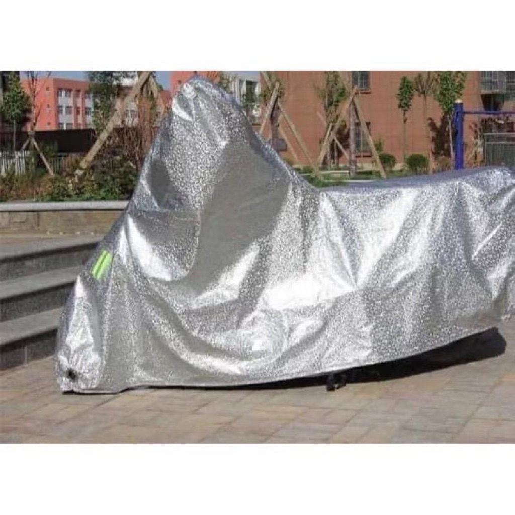 BẠT PHỦ XE ĐẠP -  XE MÁY TRÁNG BẠC SIZE ĐẠI CAO CẤP Chống Nắng - Chống Nóng - Chống Mưa - Chống Xước Cực Hiệu Quả