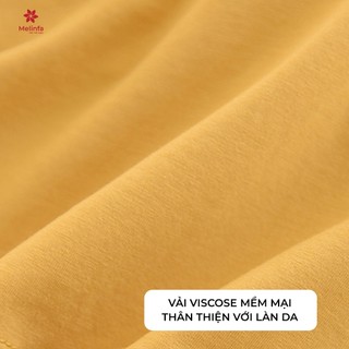Áo hai dây nữ dáng ngắn cao cấp có đệm ngực chất vải Viscose tự nhiên mềm mại MELINFA VAA0562