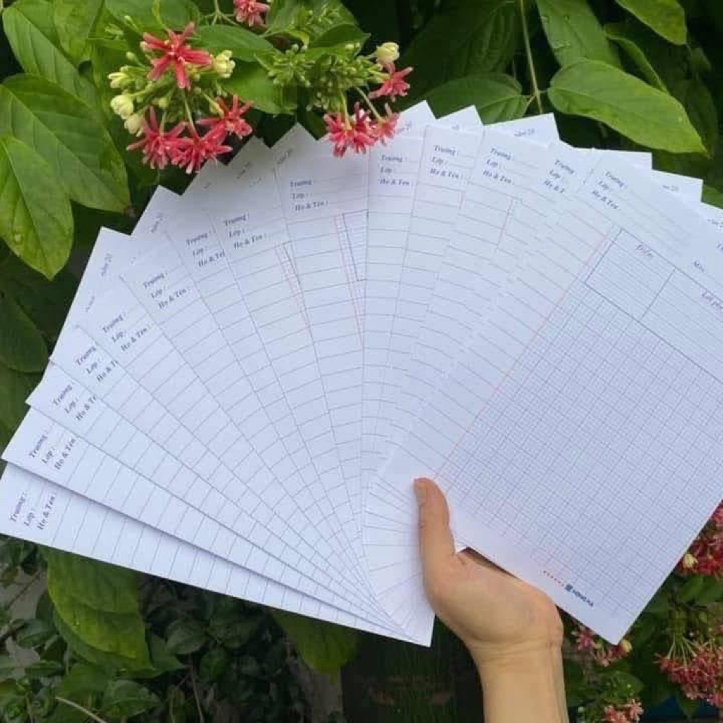 SET 50 TỜ ĐÔI GIẤY KIỂM TRA KẺ NGANG HẢI TIẾN.HÀNG LOẠI 1 DÀNH CHO HỌC SINH CẤP 2- CẤP 3
