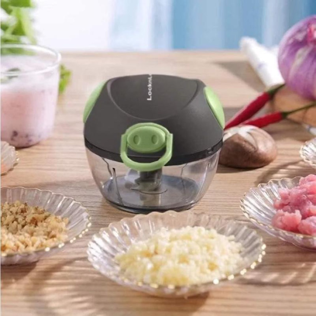 [LOCK&LOCK] DỤNG CỤ XAY HÀNH TỎI MINI 180ML HÌNH HEO máy  xay  tỏi  ớt  lock  lock