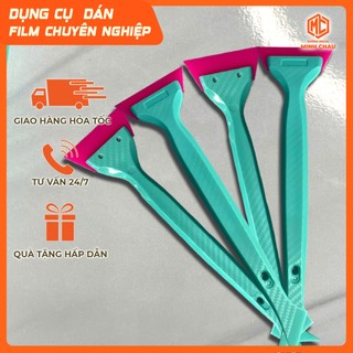 Gạt góc nhỏ hẹp dán phim cách nhiệt, gạt 2 đầu oto, gạt ô kính siêu nhỏ