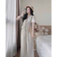 Set Áo Kiểu Babydoll Linen Kiểu Xinh Tay Phồng Tiểu Thư Công Chúa Bo Thân Nơ Coquette Ngực Xinh Xắn