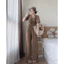 Set Áo Kiểu Babydoll Linen Kiểu Xinh Tay Phồng Tiểu Thư Công Chúa Bo Thân Nơ Coquette Ngực Xinh Xắn