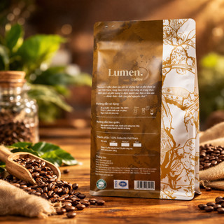 [MEDIUM] Cà Phê Robusta Lumen – Đậm Sâu, Hậu Dài, Thơm – Rang Mộc Nguyên Chất