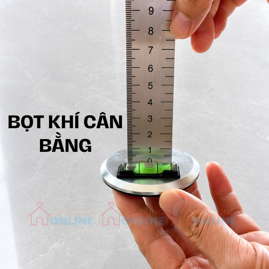 Thước đo độ bằng phẳng, độ chênh bề mặt khi lát gạch, sàn gỗ, sàn đá, epoxy, nền bê tông...