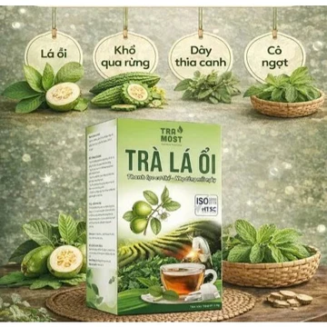 Trà Lá ổi tramost giảm cân, giảm mỡ máu...Mix 9 vị Lá ổi non,Giảo cổ lam,mướp đắng rừng,nần nghệ,lá vối nếp,lá sen...