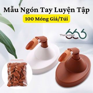 Bộ Khớp Ngón Tay Giả Luyện Tập Làm Nail Cao Cấp - Ngón Tay Silicon Tập Sơn Vẽ Linh Hoạt Cho Học Viên THEGIOINAIL666