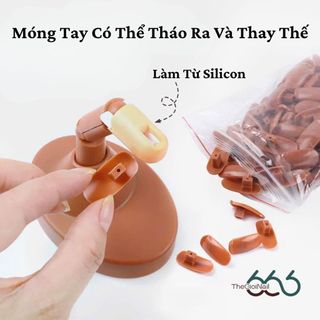 Bộ Khớp Ngón Tay Giả Luyện Tập Làm Nail Cao Cấp - Ngón Tay Silicon Tập Sơn Vẽ Linh Hoạt Cho Học Viên THEGIOINAIL666