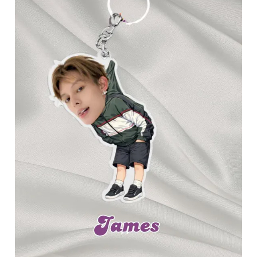 K-pop Cortis Acrylic Keychain - Funny Cortis Hanging Member - Personalized Idol Keyring for Bags & Airpods