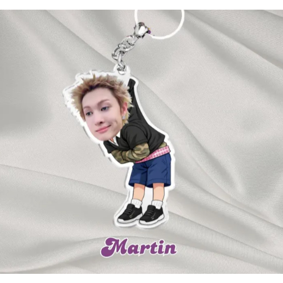 K-pop Cortis Acrylic Keychain - Funny Cortis Hanging Member - Personalized Idol Keyring for Bags & Airpods