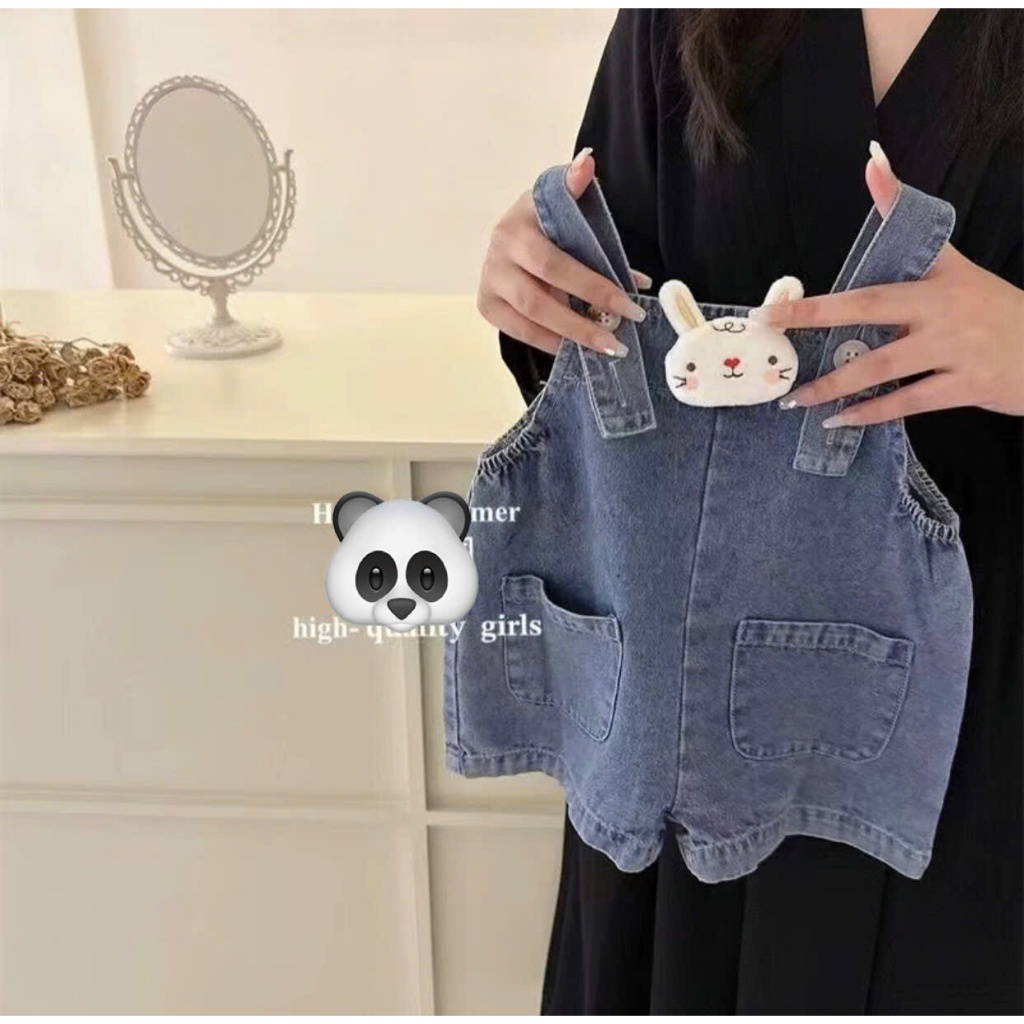 Yếm Bò Tai Thỏ Siêu Dễ Thương Cho Bé Từ 1-6 Tuổi