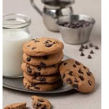 Bánh ăn kiêng không đường Zero Sugar Chocolate Chip Cookies 168g - 롯데 제로 초콜릿칩쿠키168g
