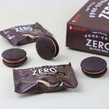 Bánh Zero Dark Cacao cake không đường 171g - 롯데 제로 카카오케이크 (171G)