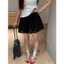 WGWE | Chân váy xô thêu hoa tầng có quần trong, style ballet – W9300#