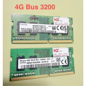 Ram Laptop DDR4 4G 8G 16G Chính Hãng Bóc Máy Đẹp