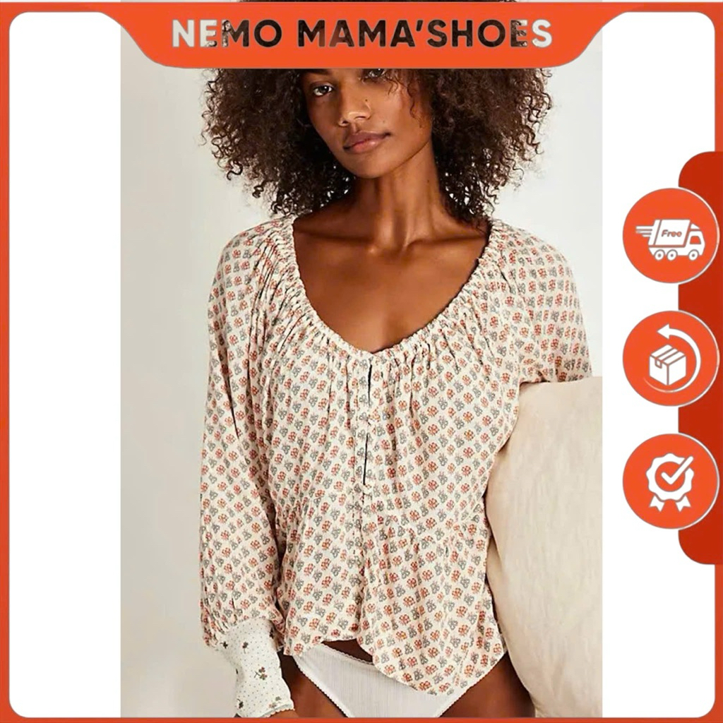 FREE PEOPLE BỘ HOA MẶC NHÀ THOẢI MÁI (260324016)
