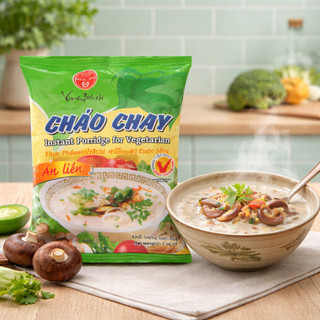 cháo chay ăn liền bích chi bữa sáng nhanh gọn gói 50g