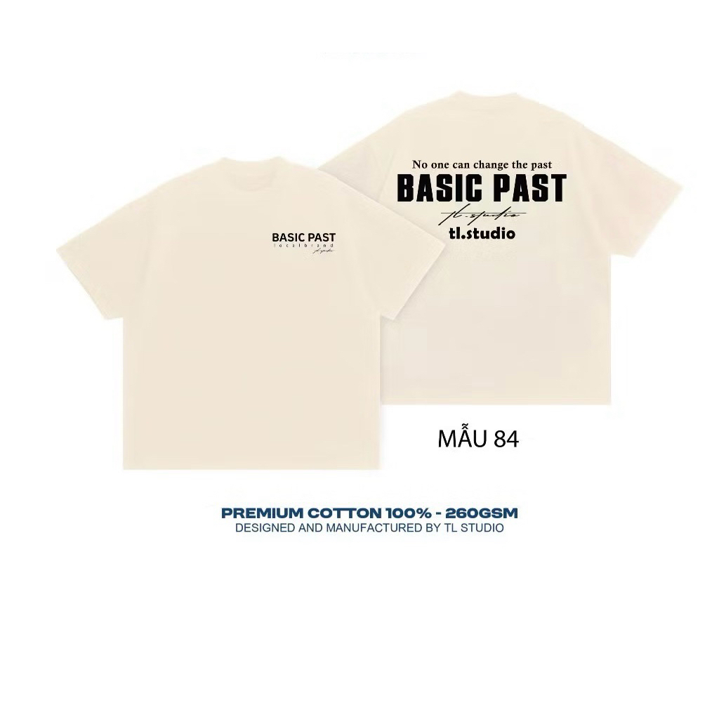 Áo Thun Oversize - 100% cotton - định lượng 260gsm