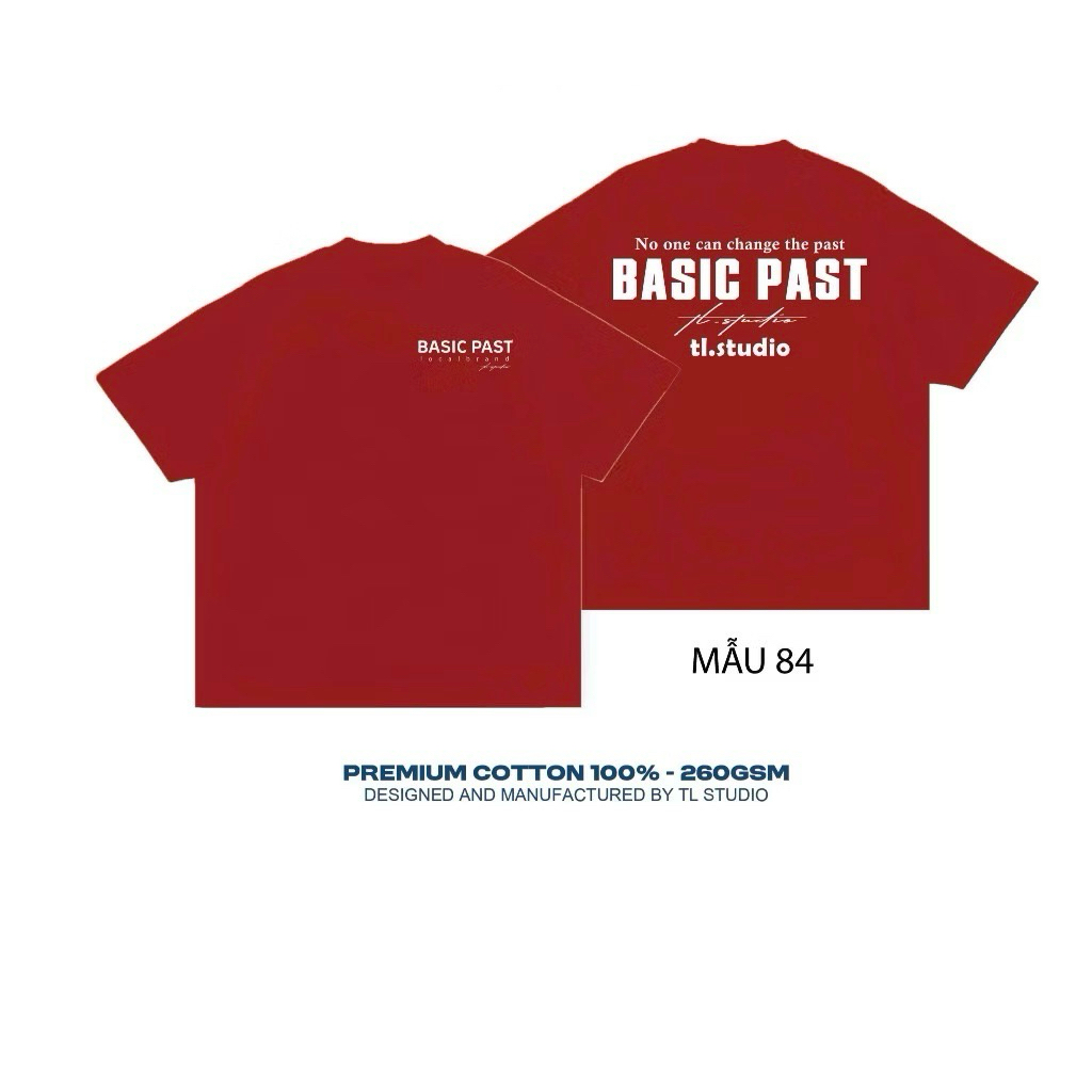 Áo Thun Oversize - 100% cotton - định lượng 260gsm