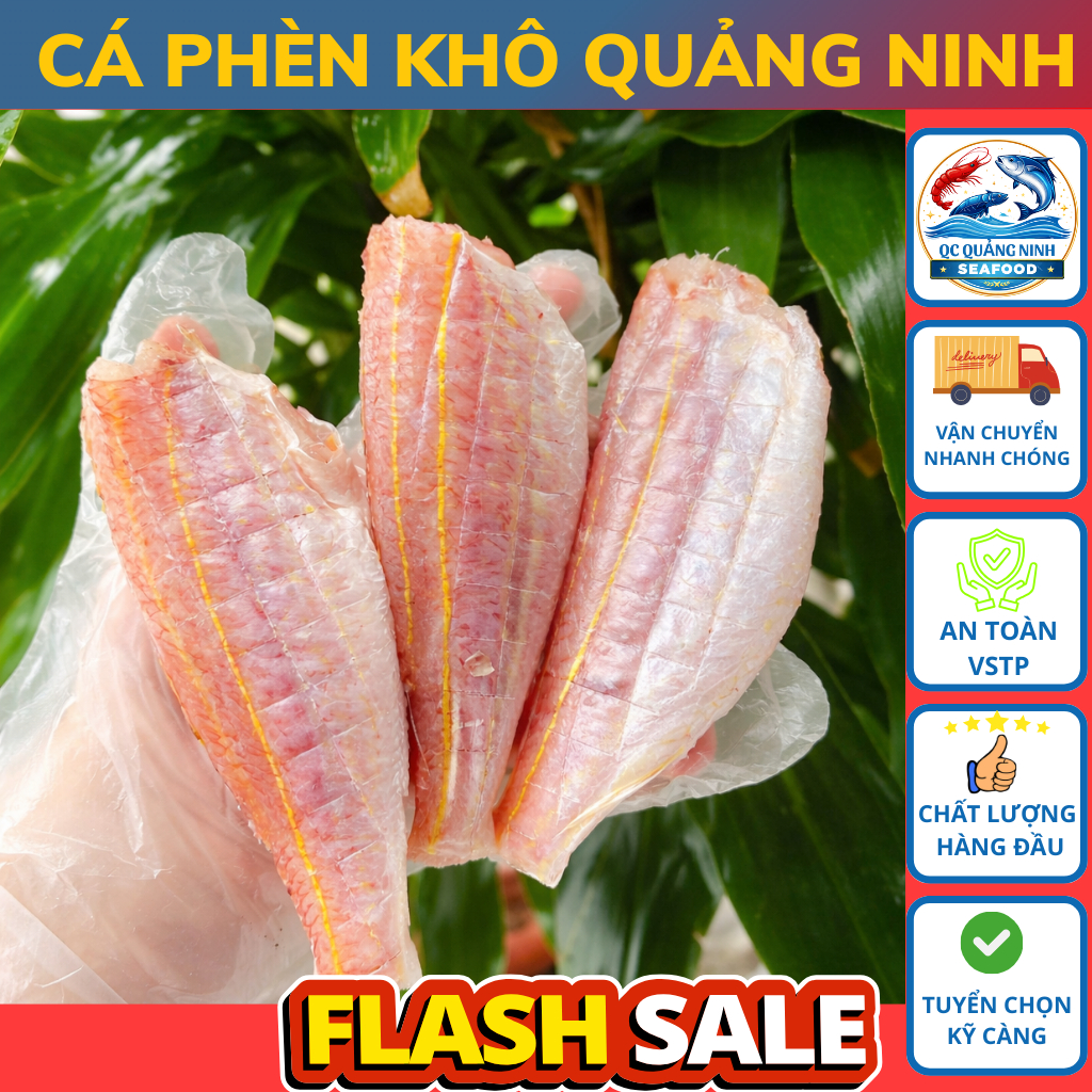 Cá Phèn Khô Biển 1000gr - Cá Khô Ngon, Dễ Chế Biến.