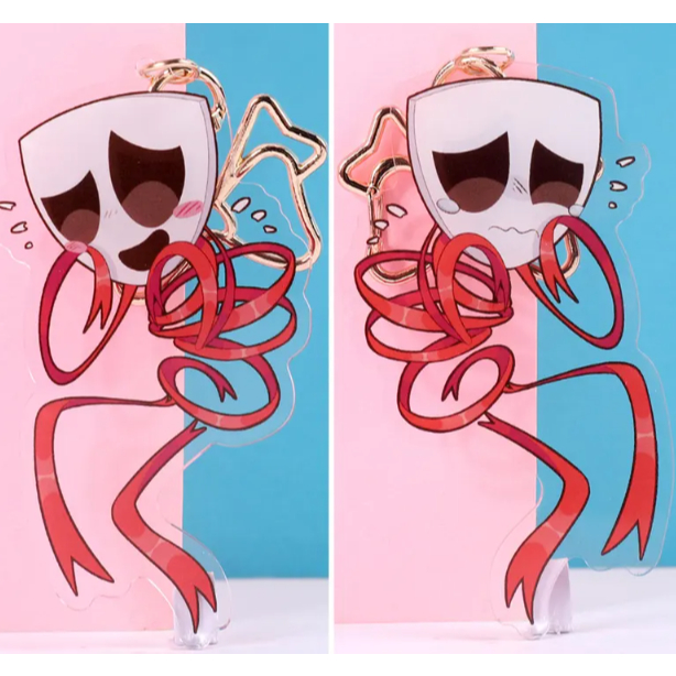 The Amazing Digital Circus Acrylic Keychain Double Sided!