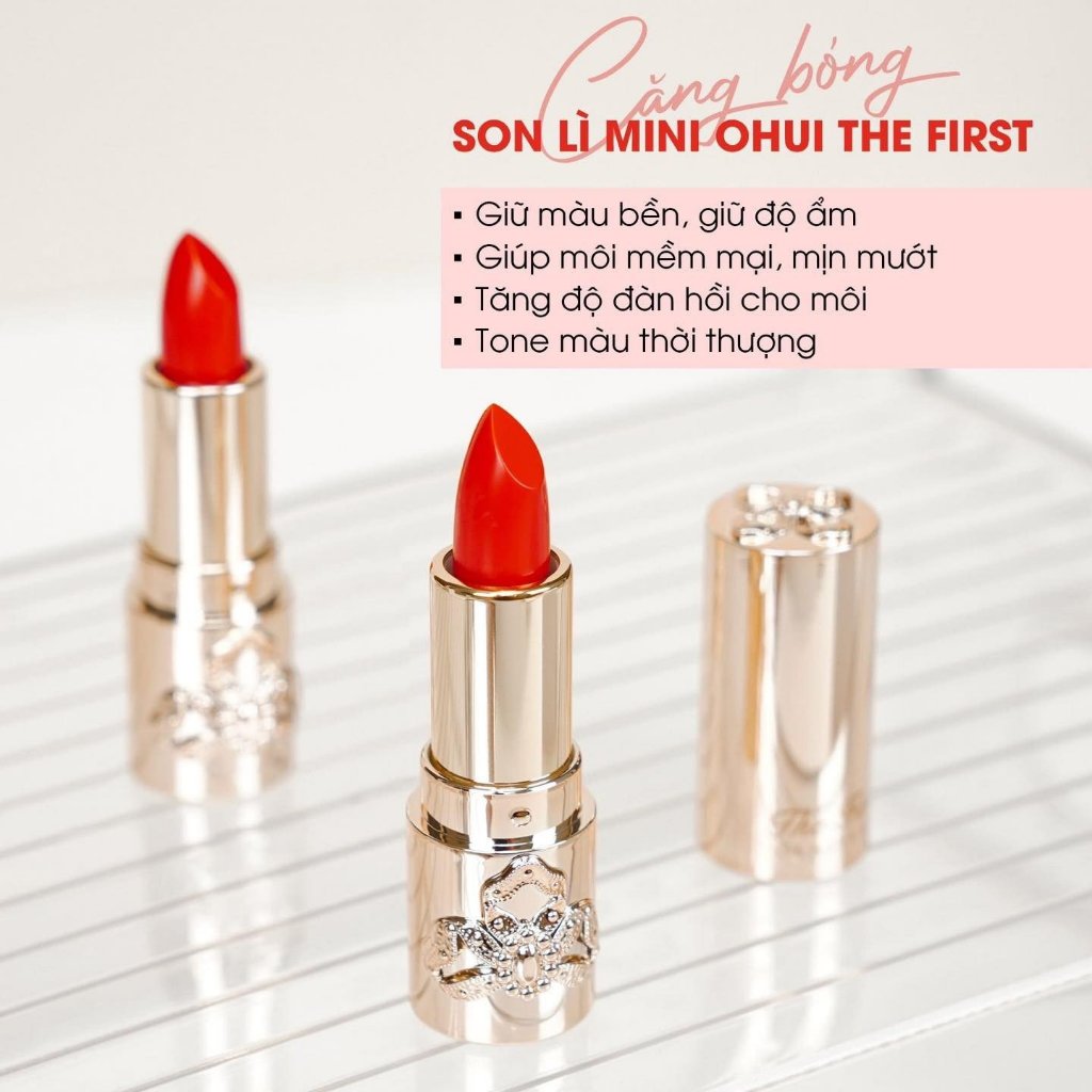 Son Ohui The First Mini 1g Màu Đỏ Tươi