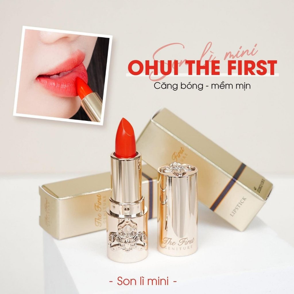 Son Ohui The First Mini 1g Màu Đỏ Tươi