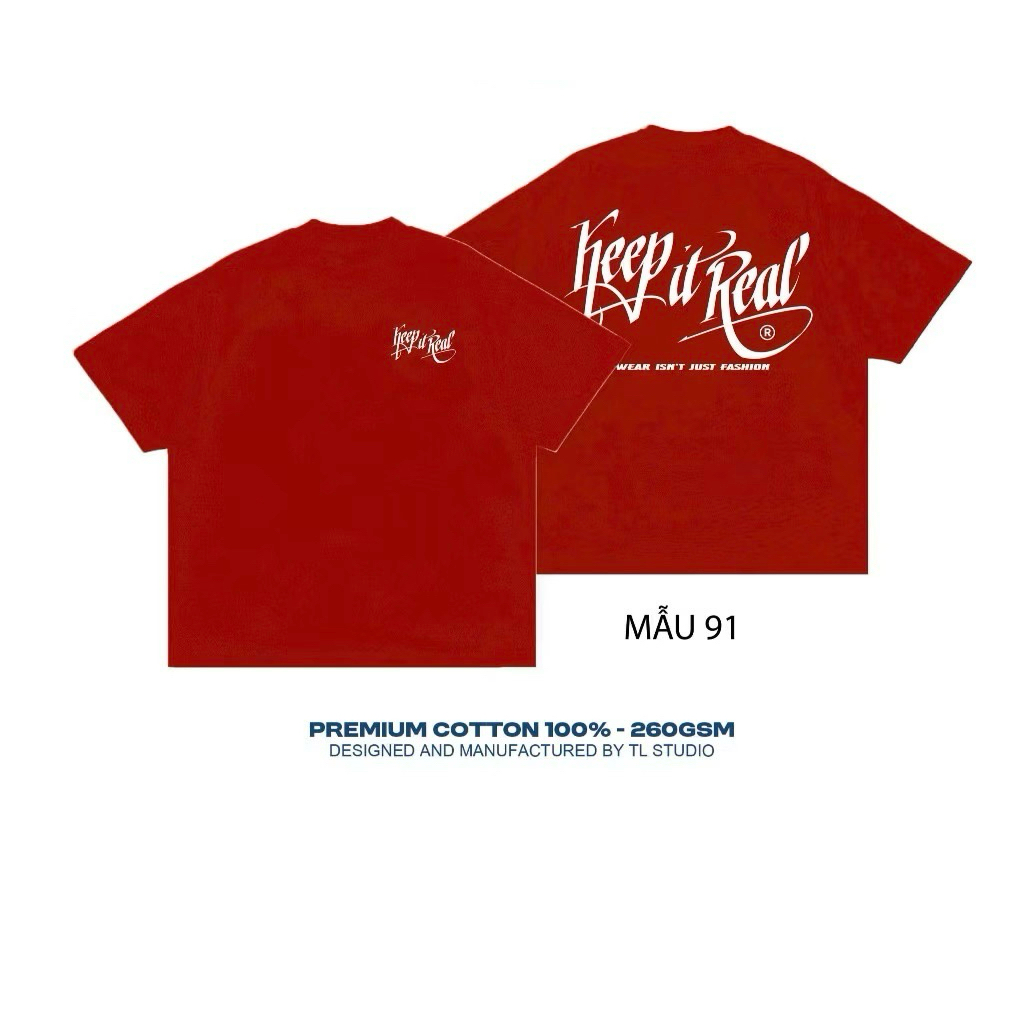 Áo thun Oversize - 100% cotton - định lượng 260gsm