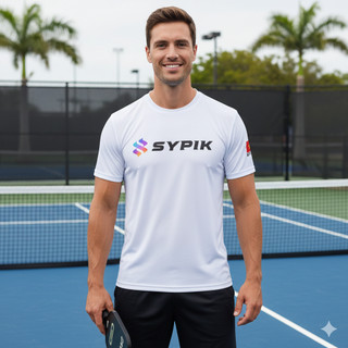 [PICKLEBALL] - Áo Thể Thao Nam Nữ SYPIK PRO Form Unisex Chất Liệu Thoáng Mát Logo In Cao Cấp 2026
