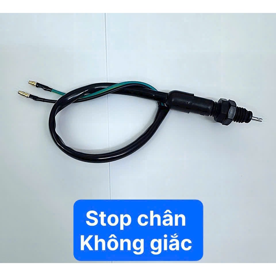 Stop chân Dream/Wave – Công tắc đèn phanh sau có giắc & không giắc